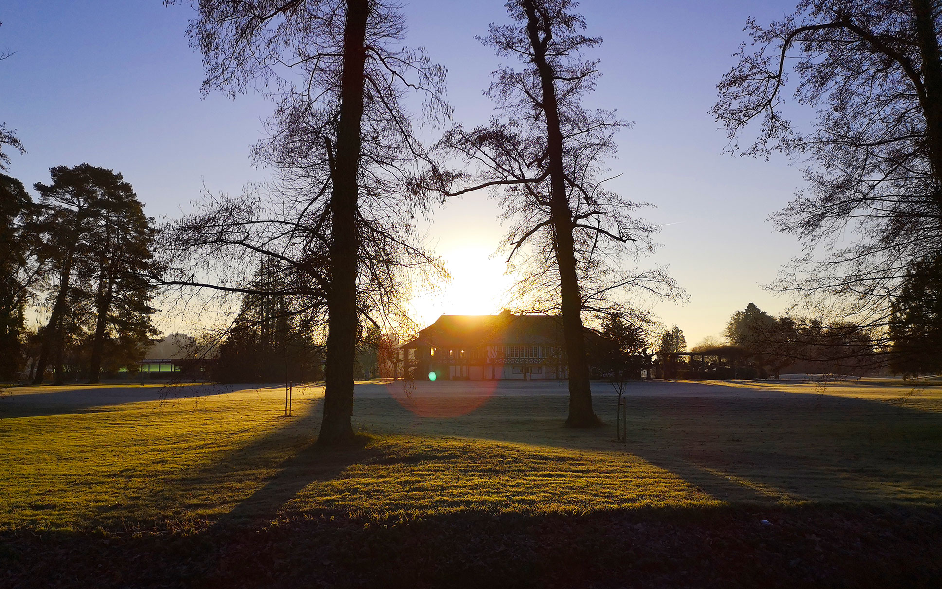 Golf du Sporting Club Vichy - gelée matinale