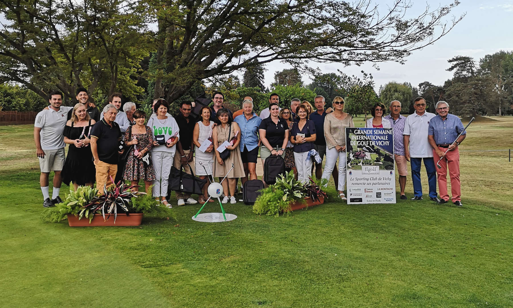 Compétition Auvergne Marée au Sporting Club Vichy Golf
