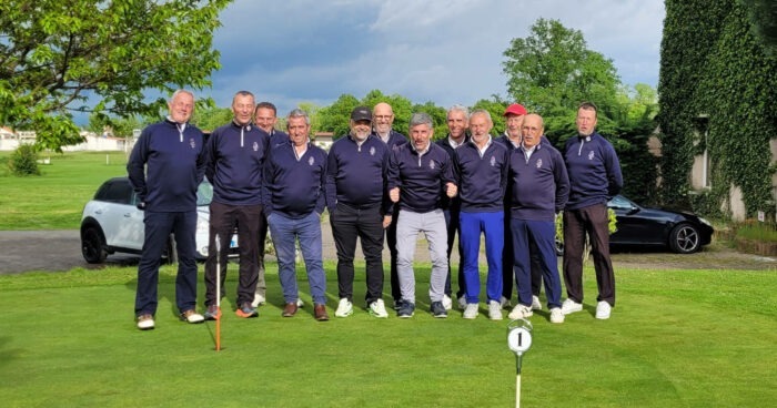 Les Gentlemen du Sporting Club Vichy au golf de Superflu
